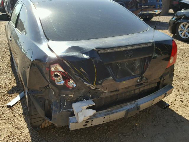 JTKDE177260083069 - 2006 TOYOTA SCION TC 黑色 照片 9