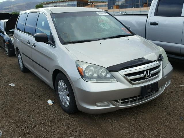 5FNRL38246B001734 - 2006 HONDA ODYSSEY LX GOLD photo 1