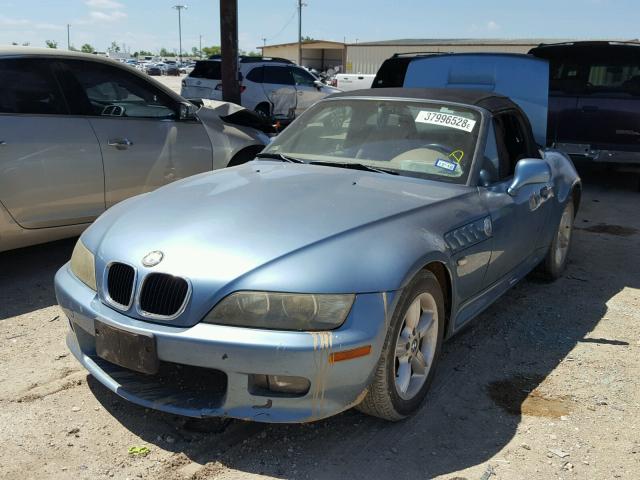 WBACN33411LM02069 - 2001 BMW Z3 2.5 BLUE photo 2