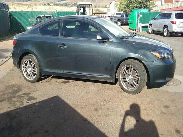 JTKDE167380229855 - 2008 TOYOTA SCION TC GRAY photo 9