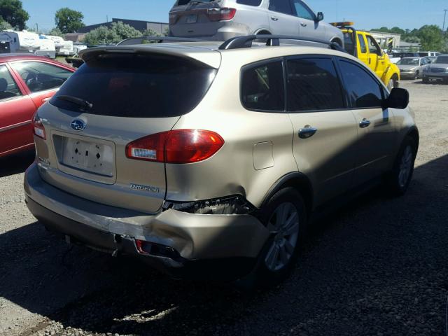 4S4WX92D284404170 - 2008 SUBARU TRIBECA LI 金色 照片 4