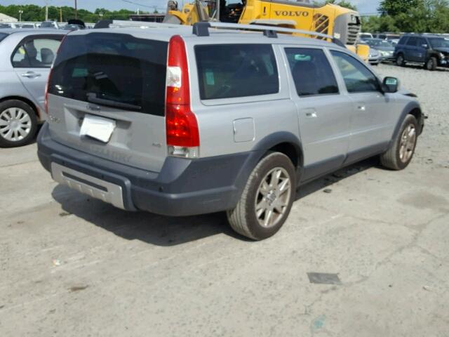 YV4SZ592671284106 - 2007 VOLVO XC70 SILVER photo 4