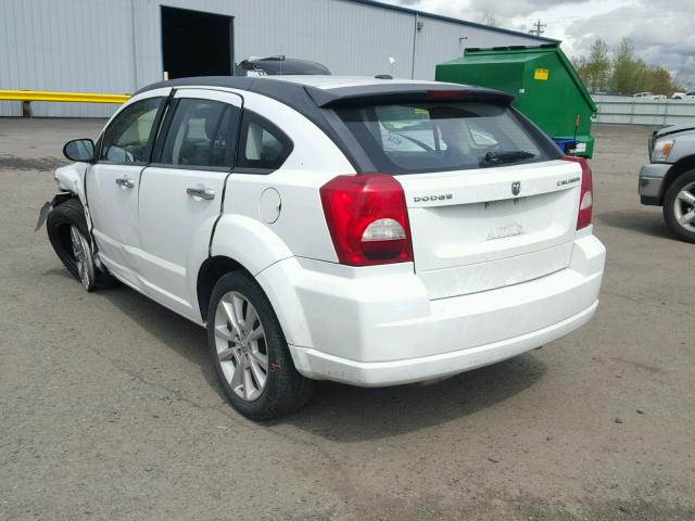 1B3CB5HA1BD214641 - 2011 DODGE CALIBER HE WHITE photo 3