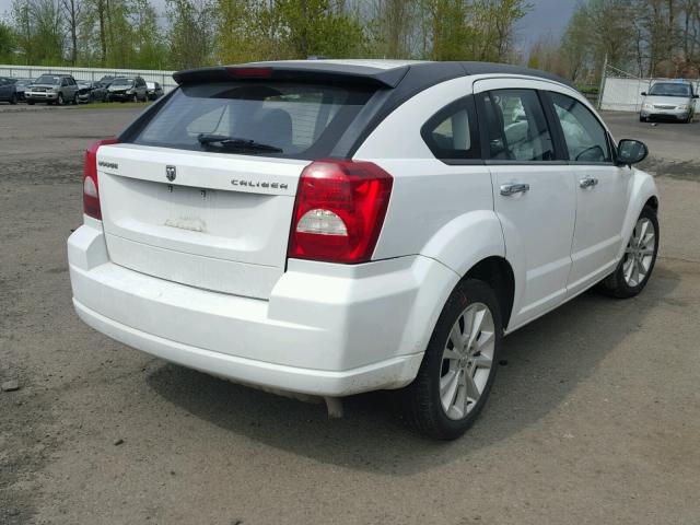 1B3CB5HA1BD214641 - 2011 DODGE CALIBER HE WHITE photo 4