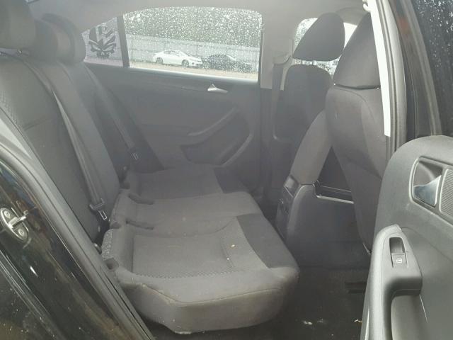 3VW2K7AJ4CM355061 - 2012 VOLKSWAGEN JETTA BASE 黑色 照片 6