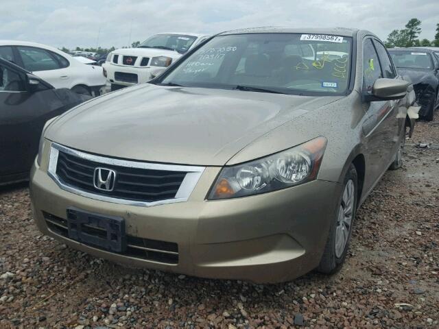 JHMCP26348C079526 - 2008 HONDA ACCORD LX GOLD photo 2