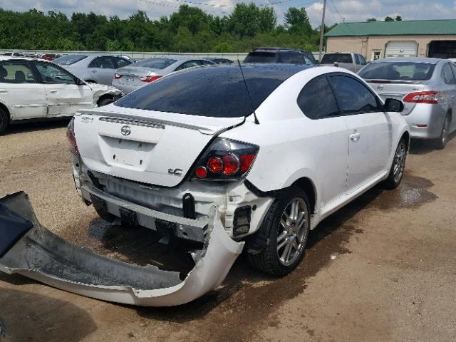 JTKDE167580249735 - 2008 SCION TC WHITE photo 4