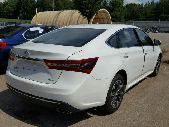 4T1BK1EB6GU215304 - 2016 TOYOTA AVALON XLE WHITE photo 4