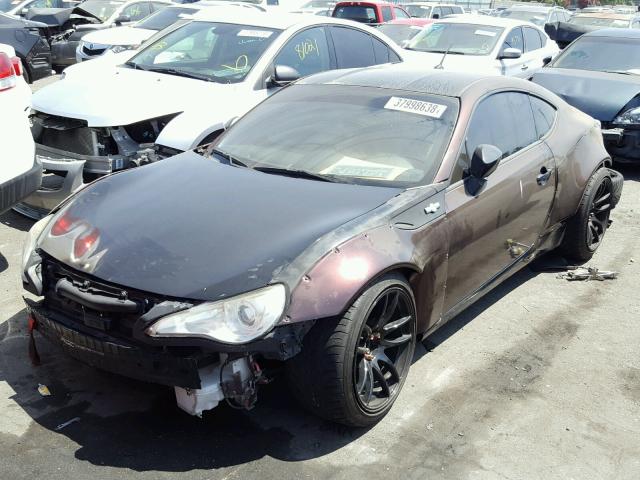 JF1ZNAA1XD1720448 - 2013 TOYOTA SCION FR-S RED photo 2