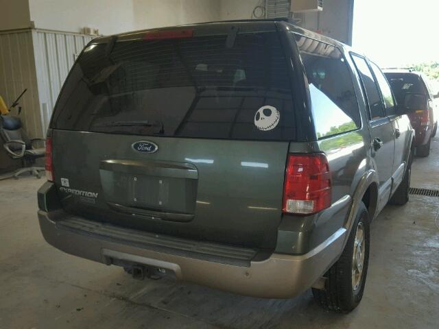 1FMRU17L23LA33162 - 2003 FORD EXPEDITION GREEN photo 4