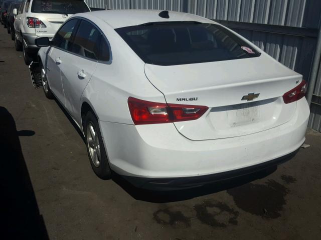1G1ZB5ST7GF360100 - 2016 CHEVROLET MALIBU LS WHITE photo 3