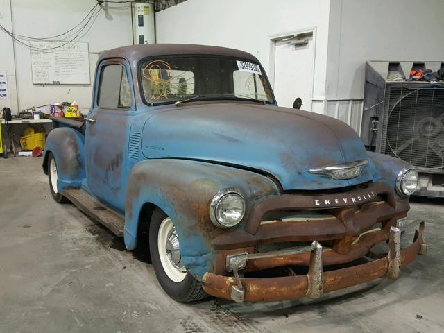 H55K00746 - 1955 CHEVROLET 3100 Blau Foto 1