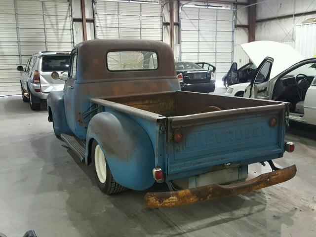 H55K00746 - 1955 CHEVROLET 3100 Blau Foto 3