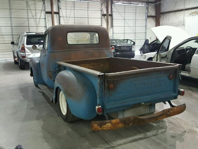 H55K00746 - 1955 CHEVROLET 3100 BLUE photo 3