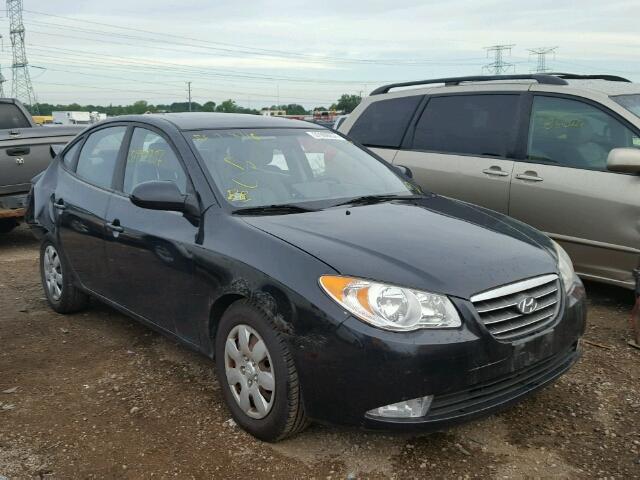 KMHDU46D18U429560 - 2008 HYUNDAI ELANTRA GL BLACK photo 1