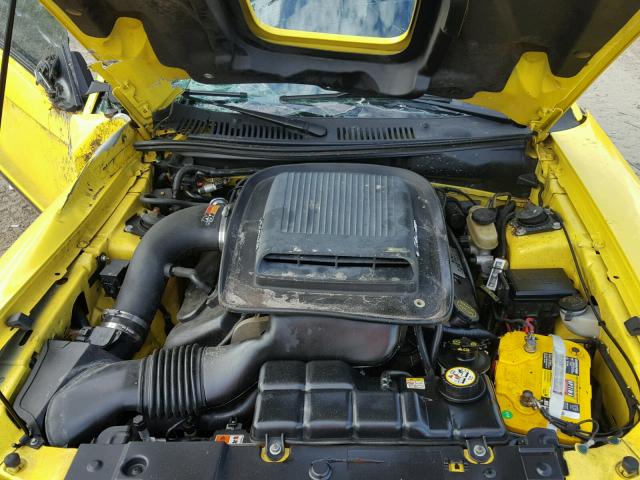 1FAFP42RX3F429954 - 2003 FORD MUSTANG MA YELLOW photo 7