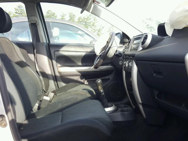 JTKKT624260141477 - 2006 TOYOTA SCION XA SILVER photo 5