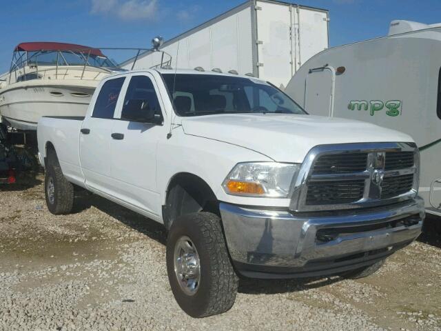 3C6UD5HL6CG214421 - 2012 DODGE RAM 2500 S WHITE photo 1