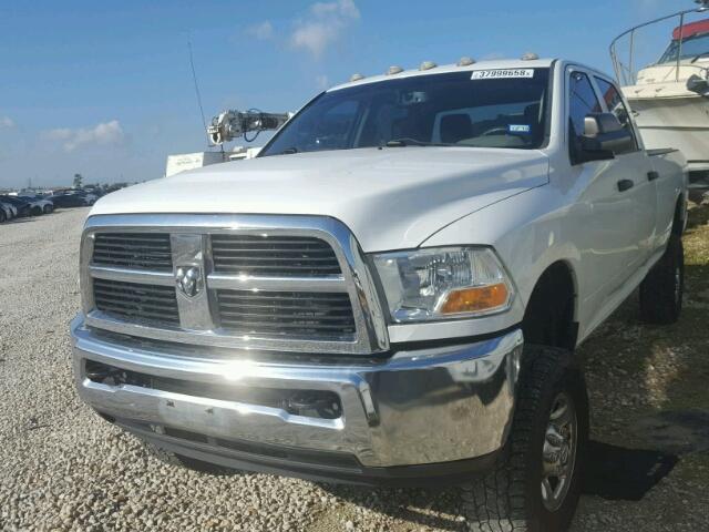 3C6UD5HL6CG214421 - 2012 DODGE RAM 2500 S WHITE photo 2
