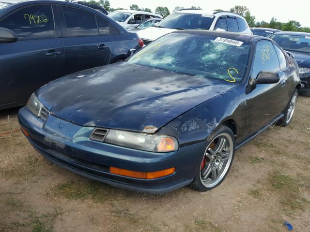 JHMBB2177SC004590 - 1995 HONDA PRELUDE SE GREEN photo 2