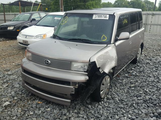 JTLKT324X64107614 - 2006 TOYOTA SCION XB ვერცხლისფერი ფოტო 2