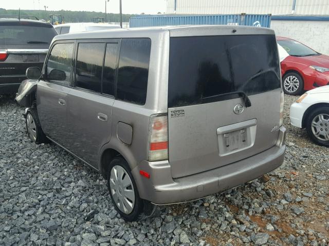 JTLKT324X64107614 - 2006 TOYOTA SCION XB ვერცხლისფერი ფოტო 3