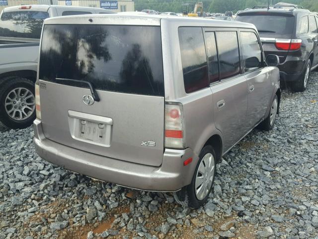 JTLKT324X64107614 - 2006 TOYOTA SCION XB ვერცხლისფერი ფოტო 4