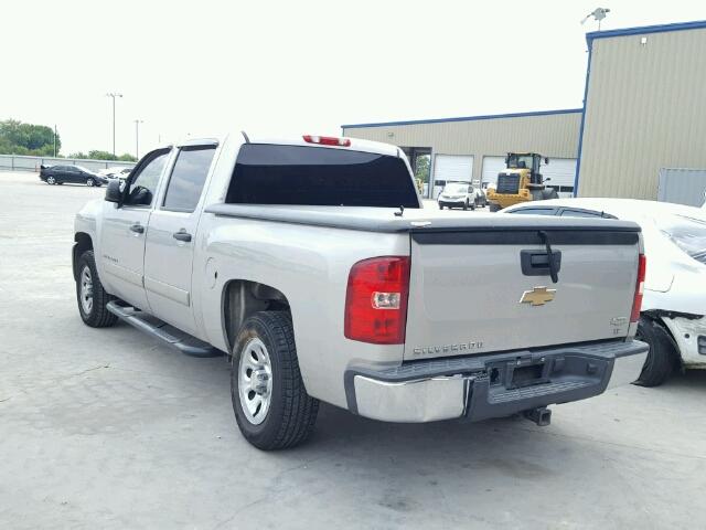 2GCEC13C181136629 - 2008 CHEVROLET SILVERADO GRAY photo 3