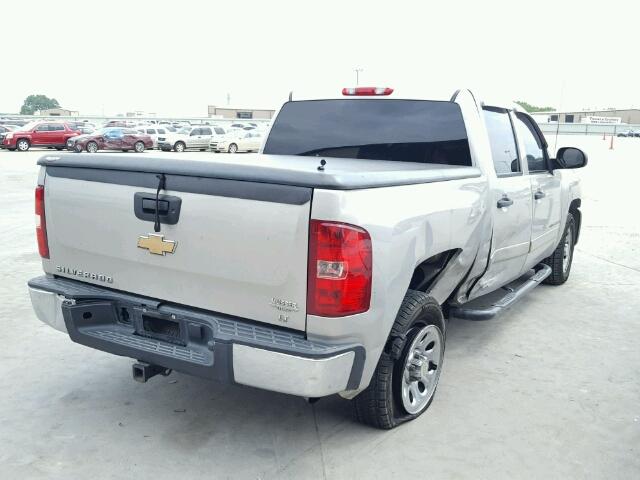 2GCEC13C181136629 - 2008 CHEVROLET SILVERADO GRAY photo 4