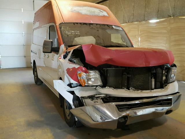 1N6AF0LY5CN100216 - 2012 NISSAN NV 2500 ORANGE photo 1