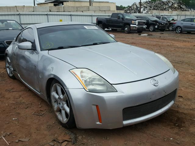 JN1AZ34E13T014237 - 2003 NISSAN 350Z COUPE SILVER photo 1