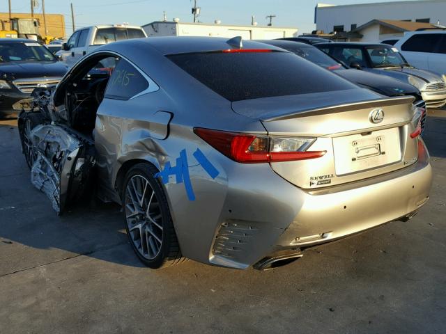 JTHHE5BC7H5016668 - 2017 LEXUS RC 350 SILVER photo 3