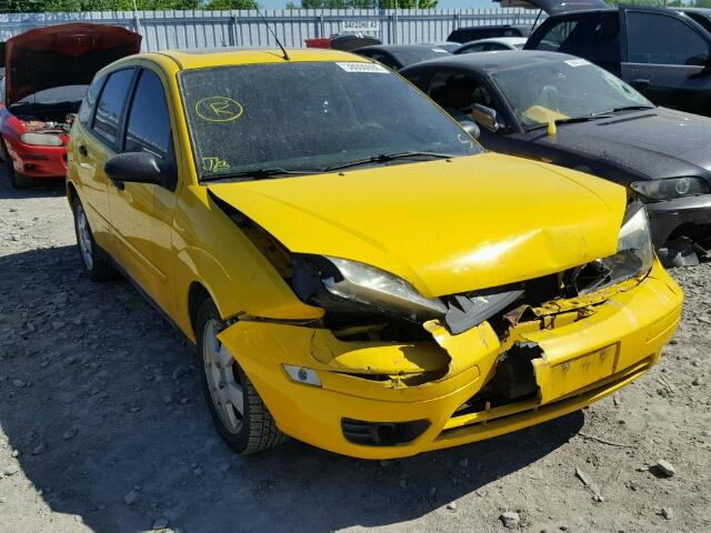 1FAFP37N36W143934 - 2006 FORD FOCUS ZX5 YELLOW photo 1