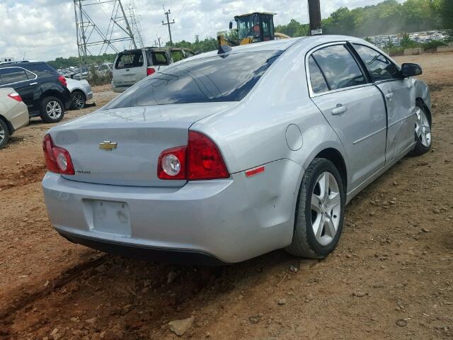 1G1ZA5E03CF383808 - 2012 CHEVROLET MALIBU LS SILVER photo 4