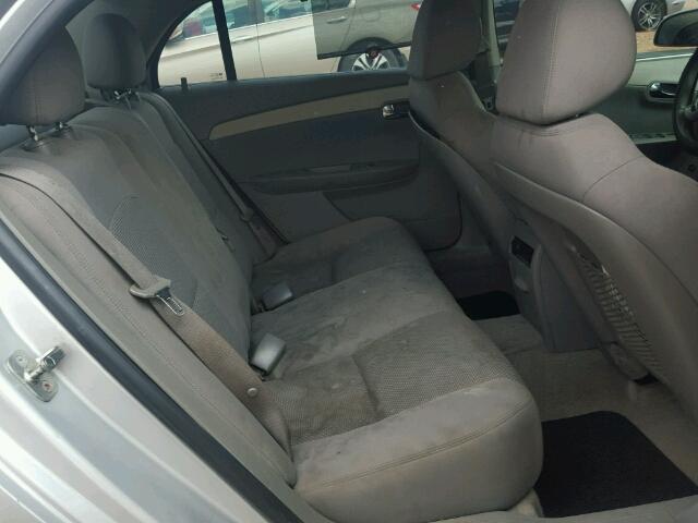 1G1ZA5E03CF383808 - 2012 CHEVROLET MALIBU LS SILVER photo 6