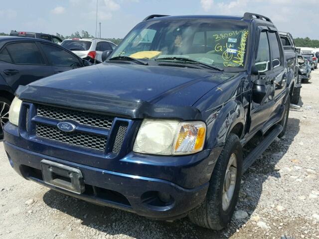 1FMZU67K04UA47464 - 2004 FORD EXPLORER S BLUE photo 2