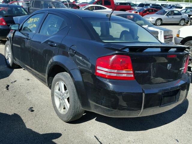 1B3CC5FB2AN215413 - 2010 DODGE AVENGER R/ BLACK photo 3