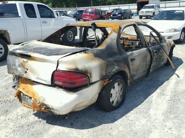 1P3EJ46X6WN257772 - 1998 PLYMOUTH BREEZE BURN photo 4