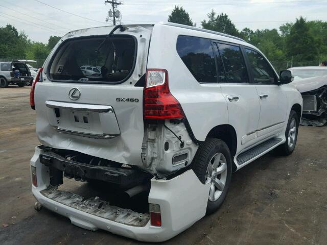 JTJBM7FX9C5038390 - 2012 LEXUS GX BASE WHITE photo 4