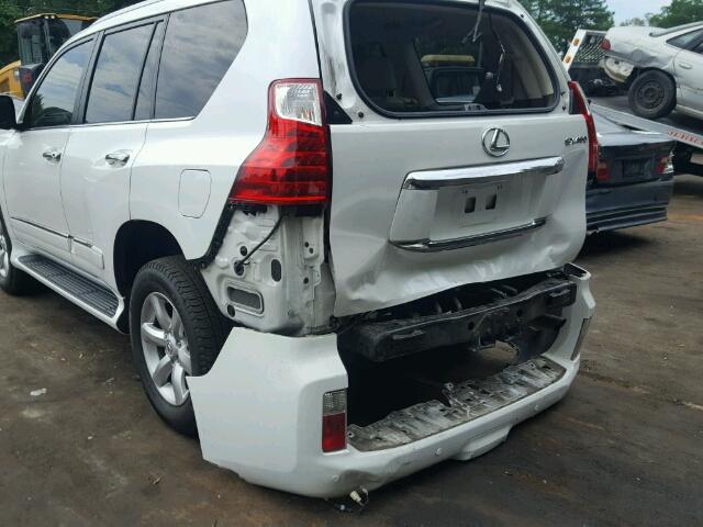 JTJBM7FX9C5038390 - 2012 LEXUS GX BASE WHITE photo 9