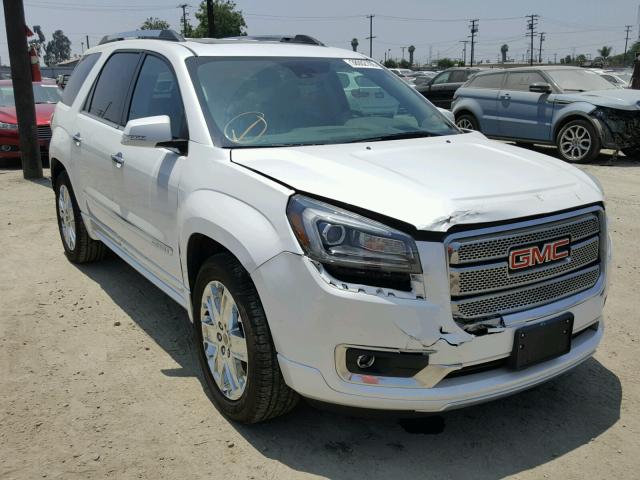 1GKKRTKD7GJ203458 - 2016 GMC ACADIA DEN WHITE photo 1