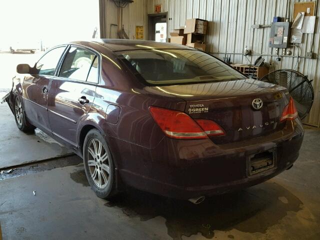 4T1BK36B26U147687 - 2006 TOYOTA AVALON BURGUNDY photo 3