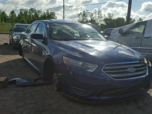 1FAHP2E81EG140460 - 2014 FORD TAURUS SEL BLUE photo 1