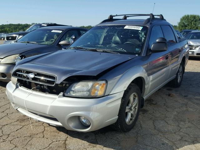 4S4BT62C347100645 - 2004 SUBARU BAJA SPORT RED photo 2