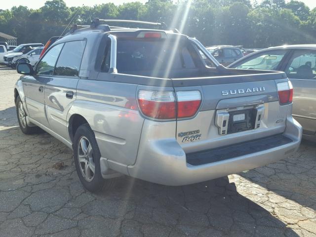 4S4BT62C347100645 - 2004 SUBARU BAJA SPORT RED photo 3