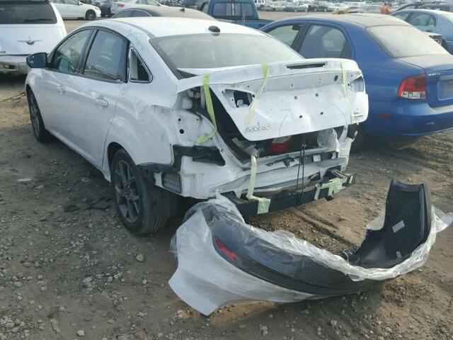 1FADP3F20DL345577 - 2013 FORD FOCUS SE WHITE photo 3