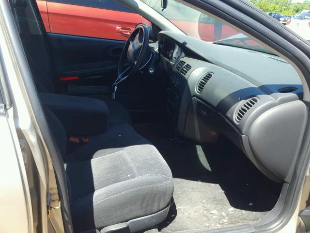 2B3HD46R54H614713 - 2004 DODGE INTREPID S ოქროსფერი ფოტო 5