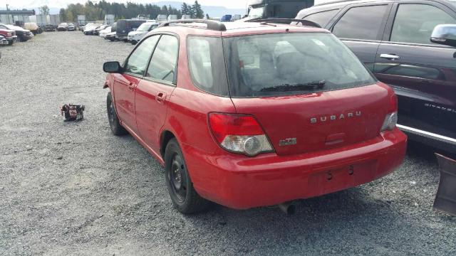 JF1GG65514G801430 - 2004 SUBARU IMPREZA TS RED photo 3