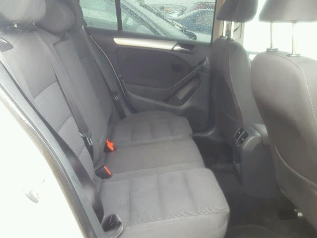 WVWDB7AJ3DW131454 - 2013 VOLKSWAGEN GOLF SILVER photo 6