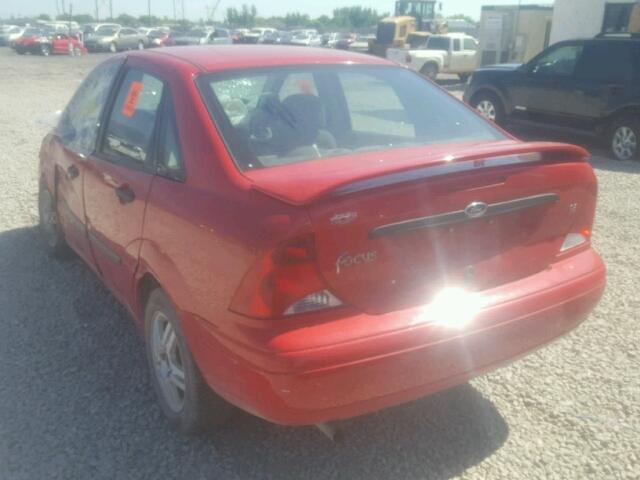 1FAFP33PX1W361532 - 2001 FORD FOCUS LX RED photo 3